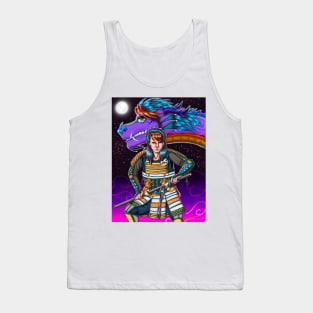 The Samurai Of Maple Leafs And Music Tank Top